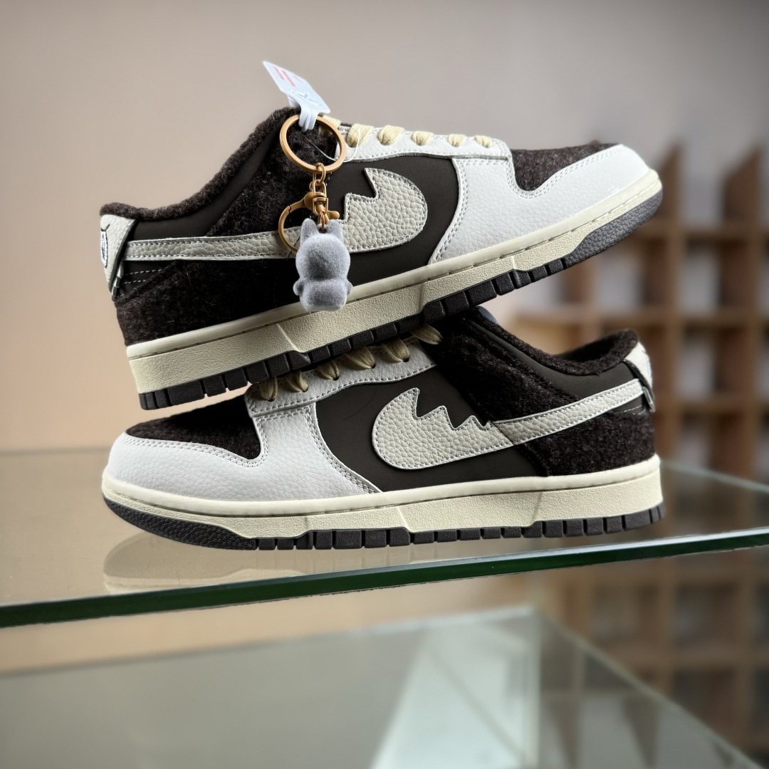 NIKE SB Dunk Low RETRO x LABUBU 白绿绒毛 DS6608-011