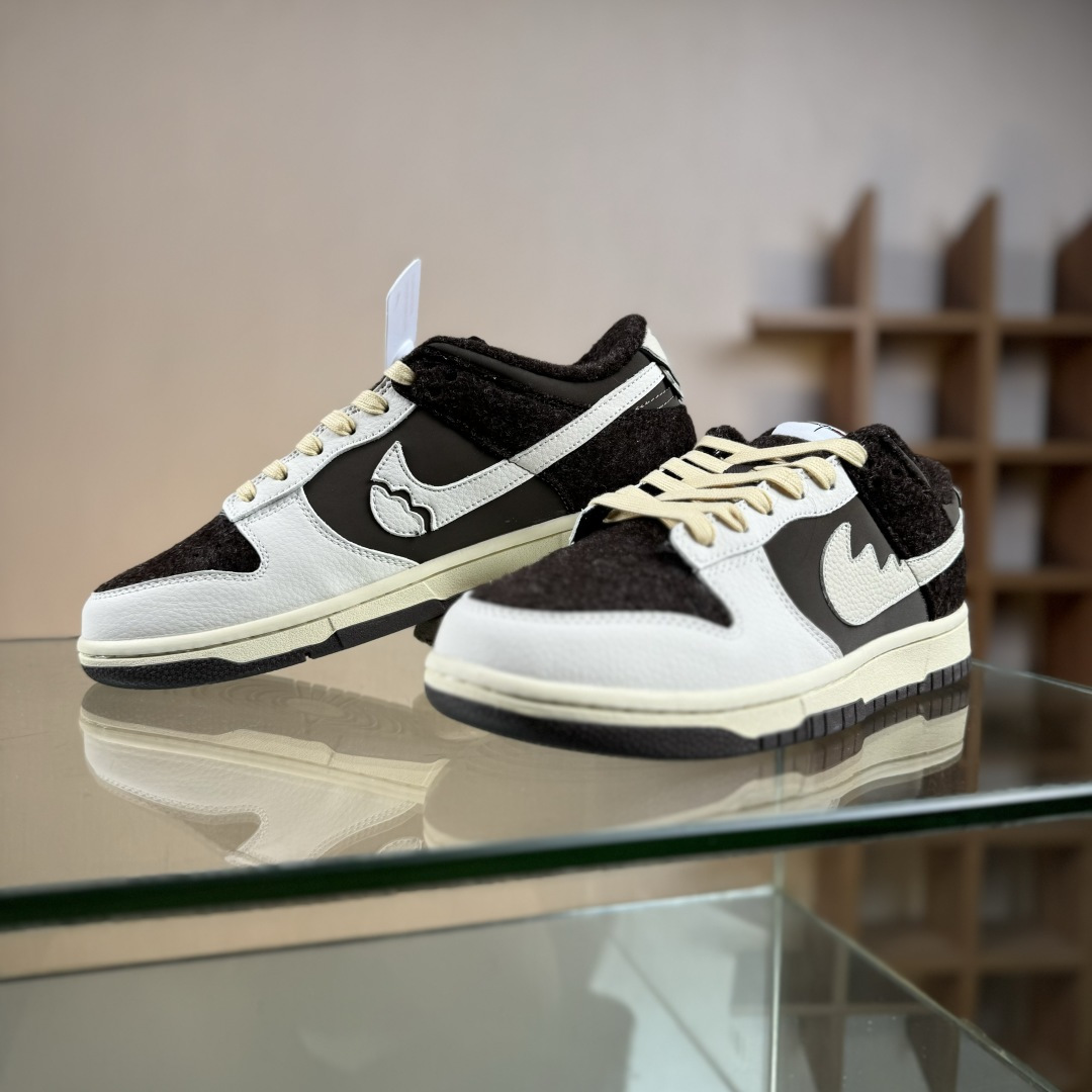 NIKE SB Dunk Low RETRO x LABUBU 白绿绒毛 DS6608-011
