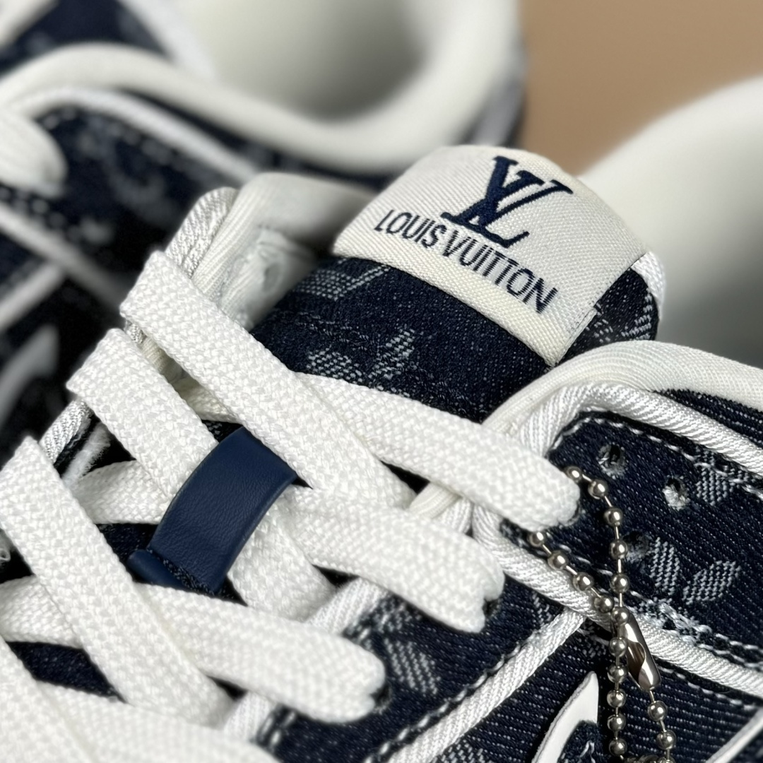 Nike SB Dunk Low LV联名 深蓝牛仔 高端定制 低帮休闲板鞋 SC0601-469