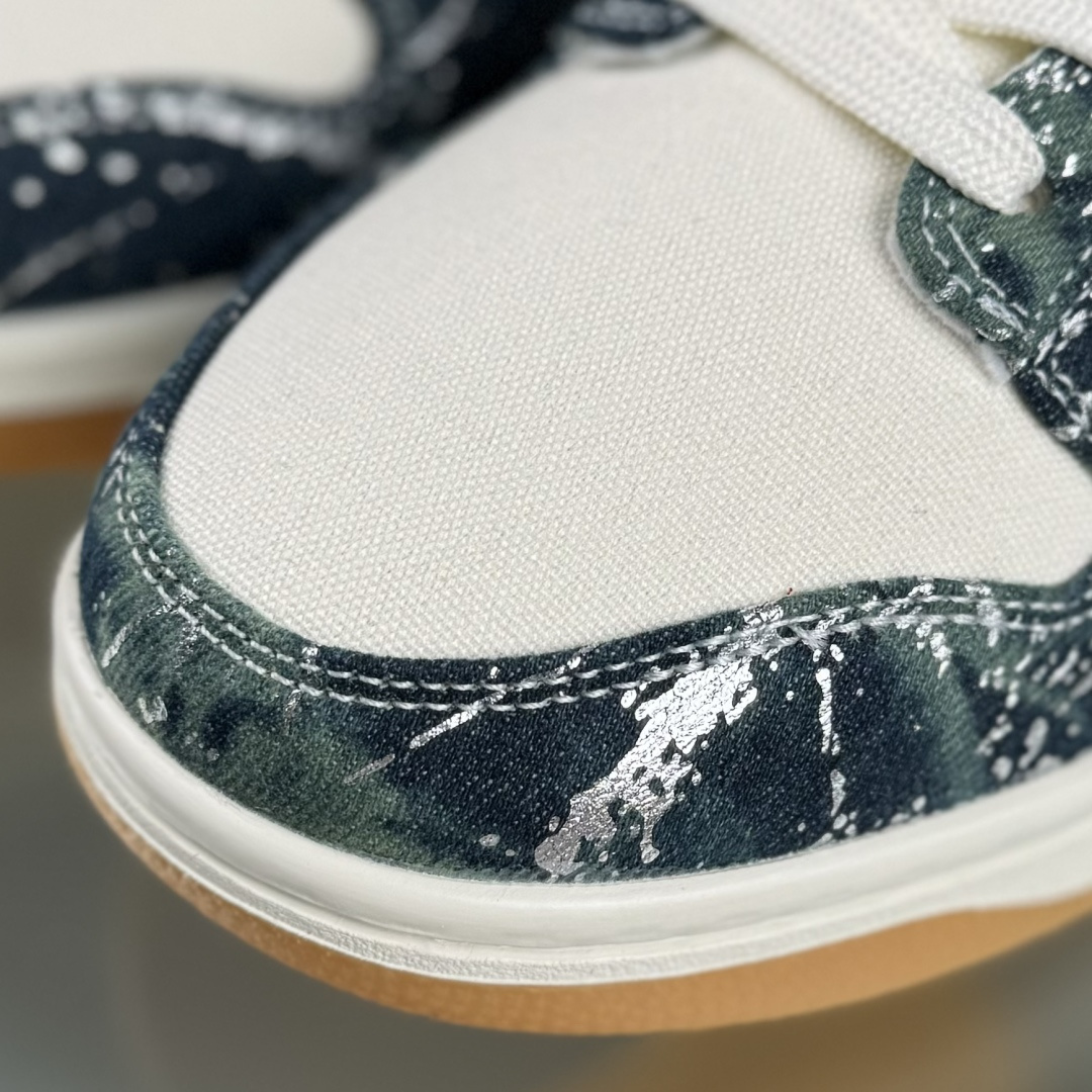 Nike SB Dunk Low 军绿织布 高端定制 低帮休闲板鞋 SC0601-464