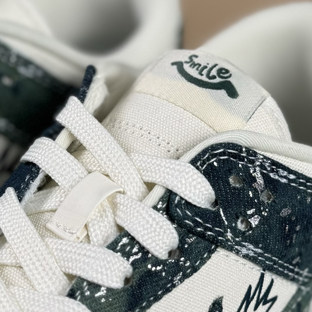 Nike SB Dunk Low 军绿织布 高端定制 低帮休闲板鞋 SC0601-464