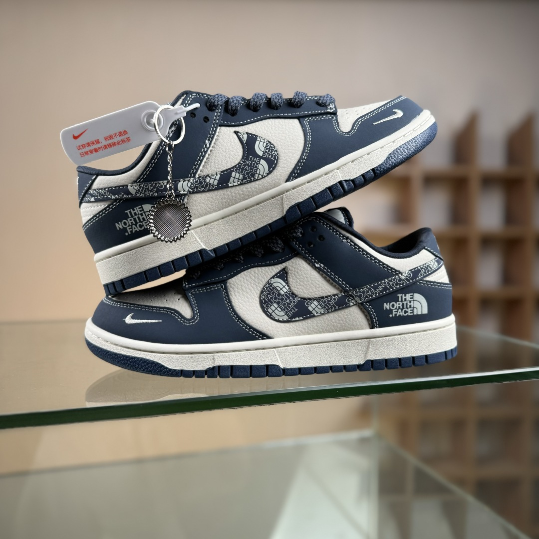 Nike SB Dunk Low x The North Face 蓝白小勾满天星 DG2025-003