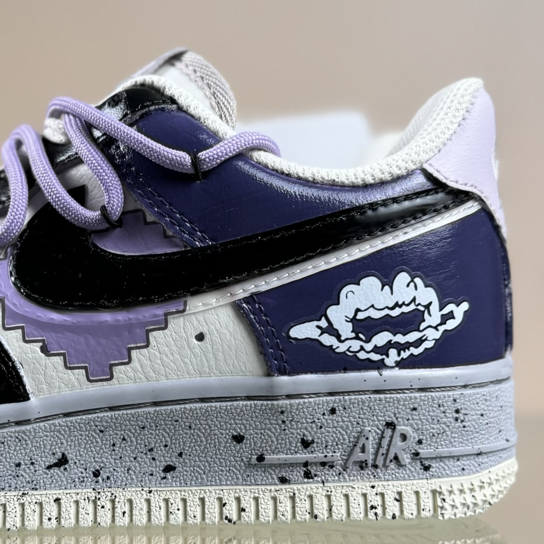 Nike Air Force 1'07 Low ”Pixel Cloud Tracking” 手绘涂鸦 像素云踪 空军一号低帮休闲运动板鞋 CJ0304-106