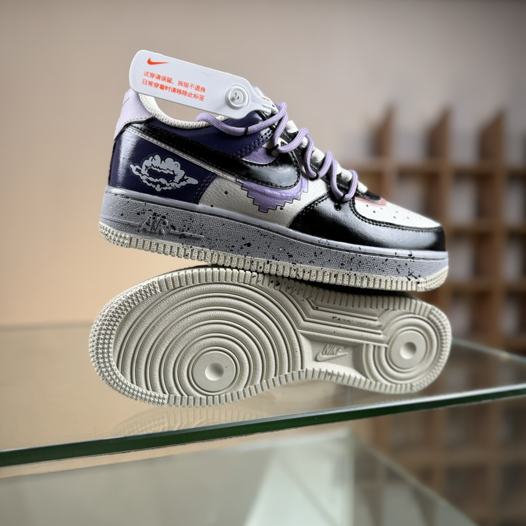 Nike Air Force 1'07 Low ”Pixel Cloud Tracking” 手绘涂鸦 像素云踪 空军一号低帮休闲运动板鞋 CJ0304-106