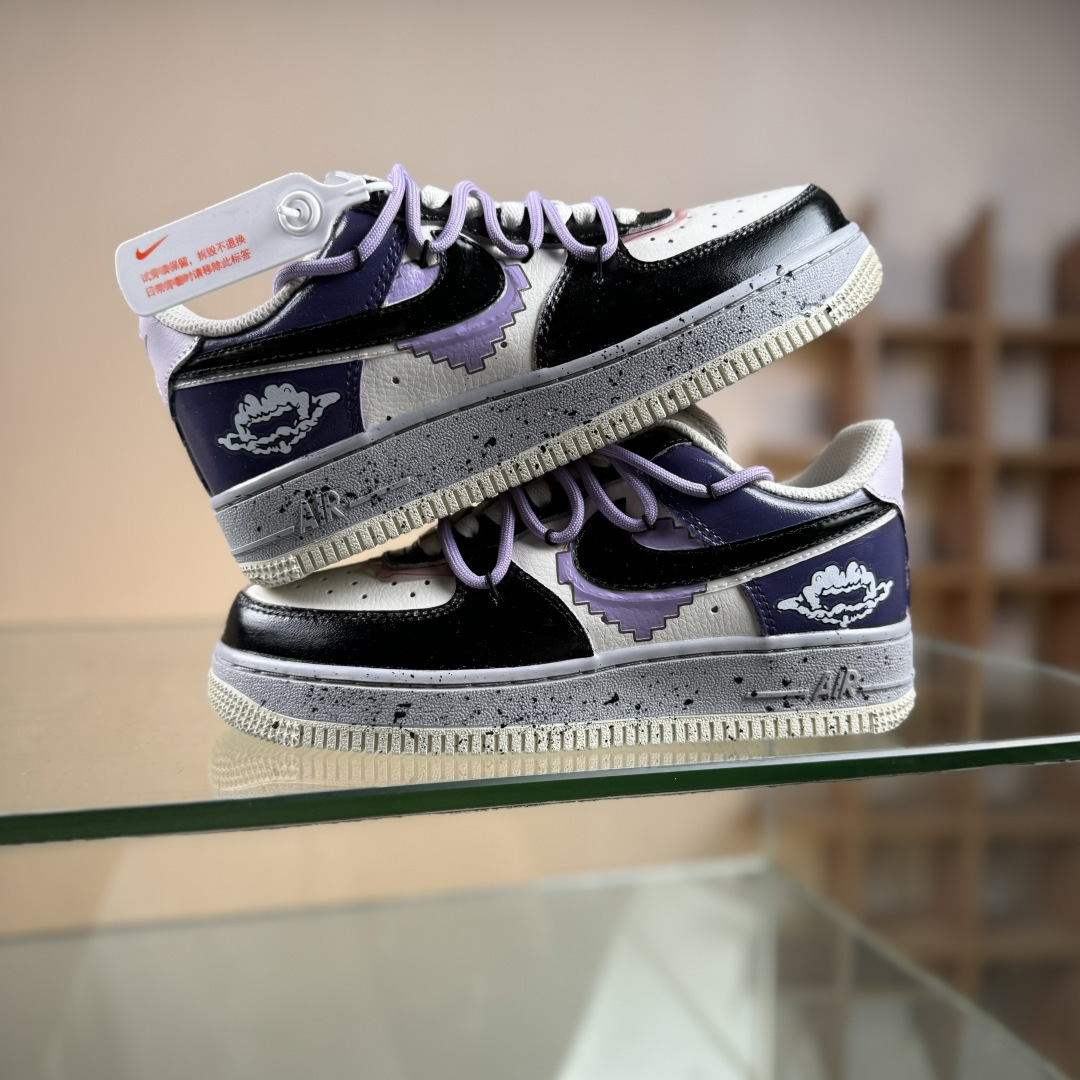 Nike Air Force 1'07 Low ”Pixel Cloud Tracking” 手绘涂鸦 像素云踪 空军一号低帮休闲运动板鞋 CJ0304-106