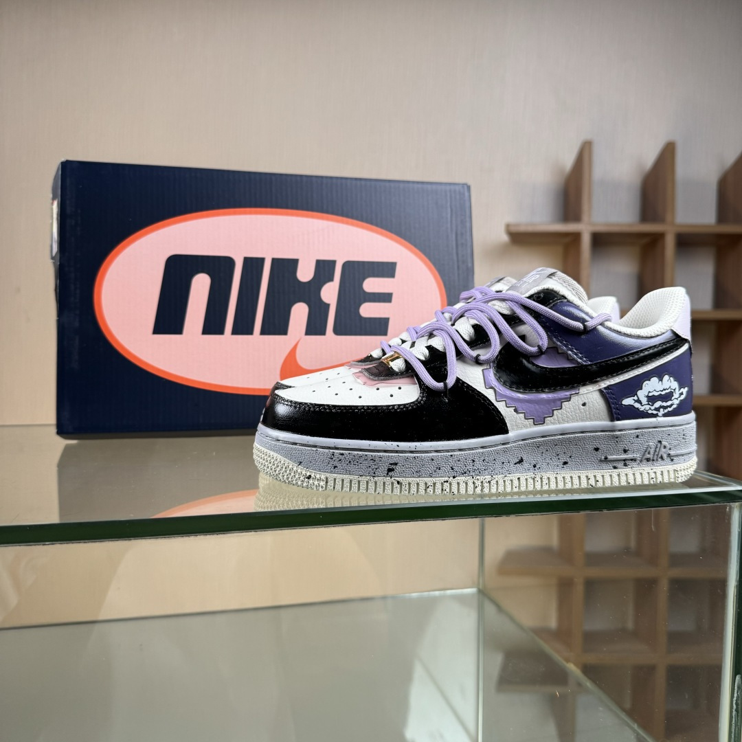 Nike Air Force 1'07 Low ”Pixel Cloud Tracking” 手绘涂鸦 像素云踪 空军一号低帮休闲运动板鞋 CJ0304-106