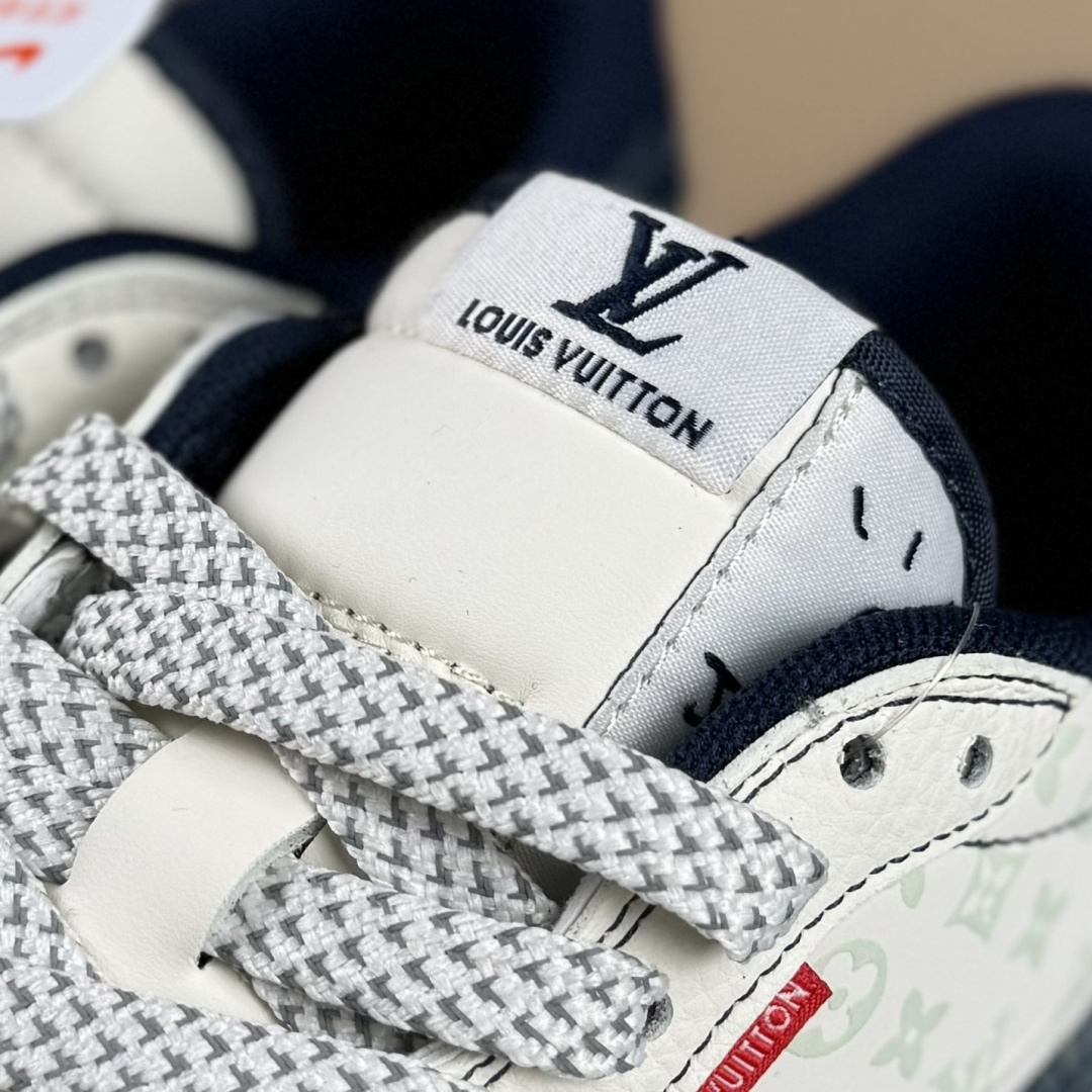 Travis Scott x Nike Air Jordan 1 Low x Louis Vuitton Air Jordan 1 Low 反转白蓝小勾满天星倒钩纯原版本 CX5050-Y16