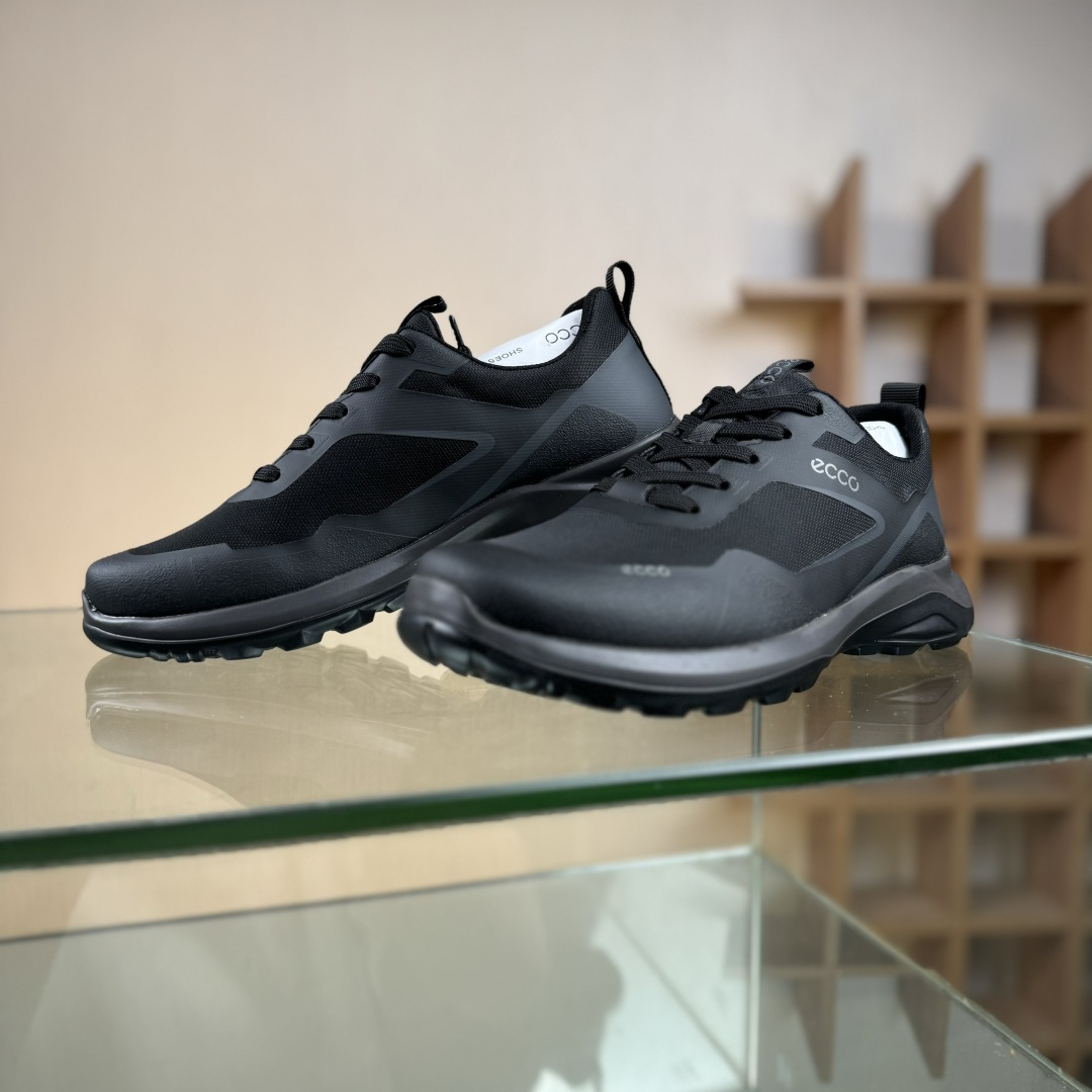 Ecco 爱步驱动系列户外防水透气防滑复古时尚拼接徒步运动鞋 8825940