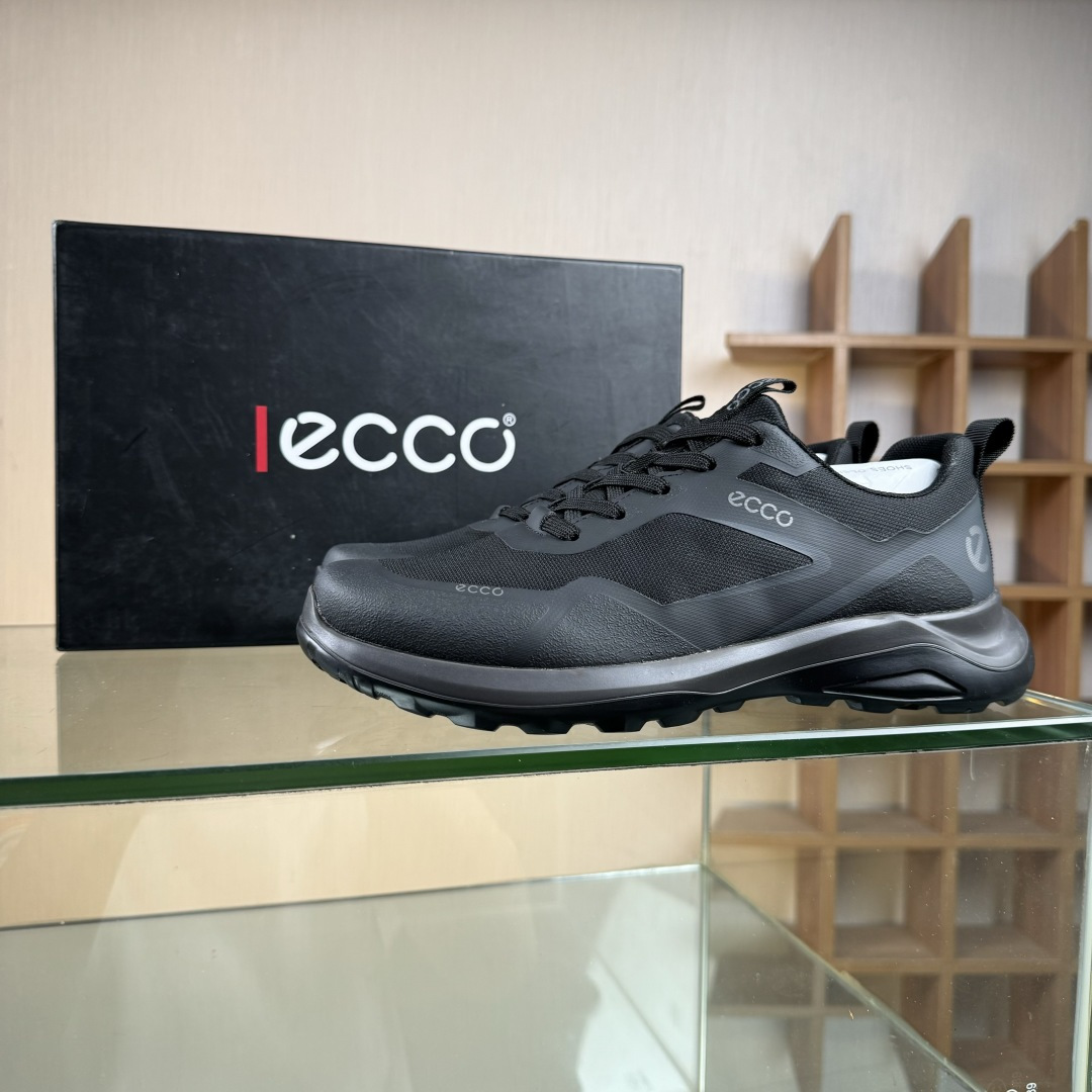 Ecco 爱步驱动系列户外防水透气防滑复古时尚拼接徒步运动鞋 8825940