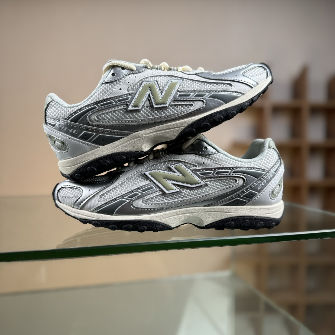 M版 New Balance 204系列复古透气休闲运动慢跑鞋 U204LSWB