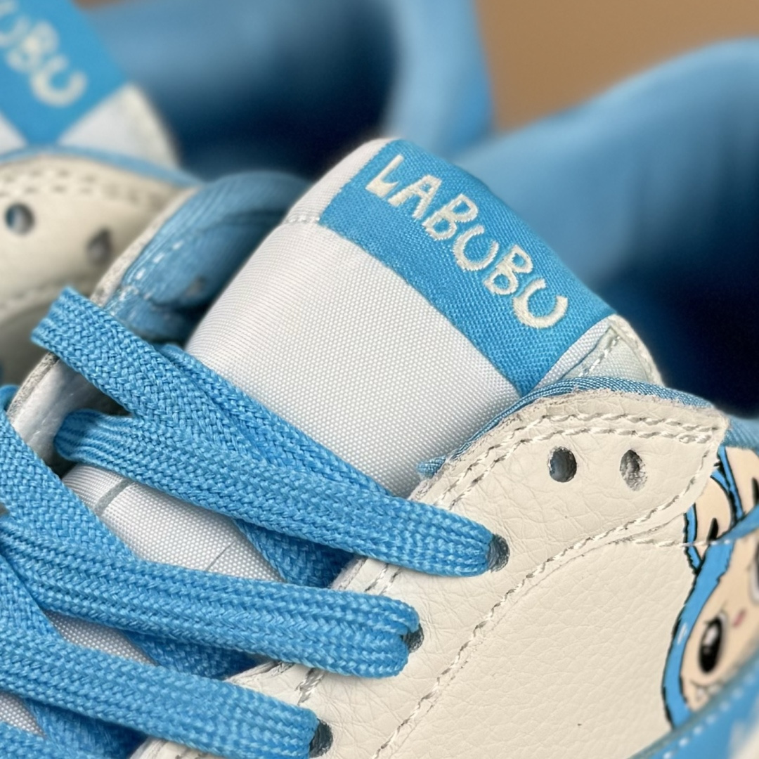 Travis Scott x Nike Air Jordan 1 Low x LABUBU Air Jordan 1 Low 反转蓝白倒钩 JW1188-165