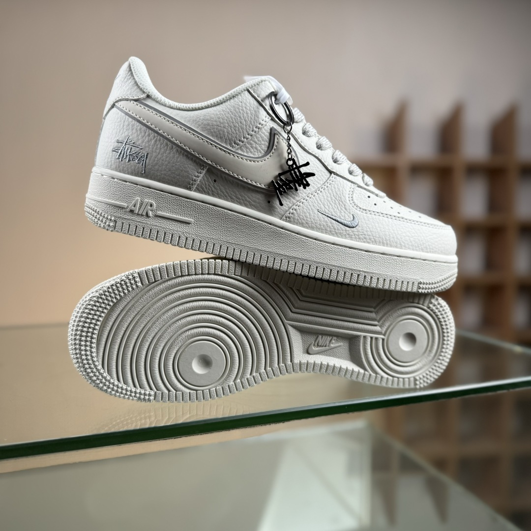 Nike Air Force 1'07 Low 斯图西联名 百搭米色 空军一号低帮休闲板鞋 CS5288-034