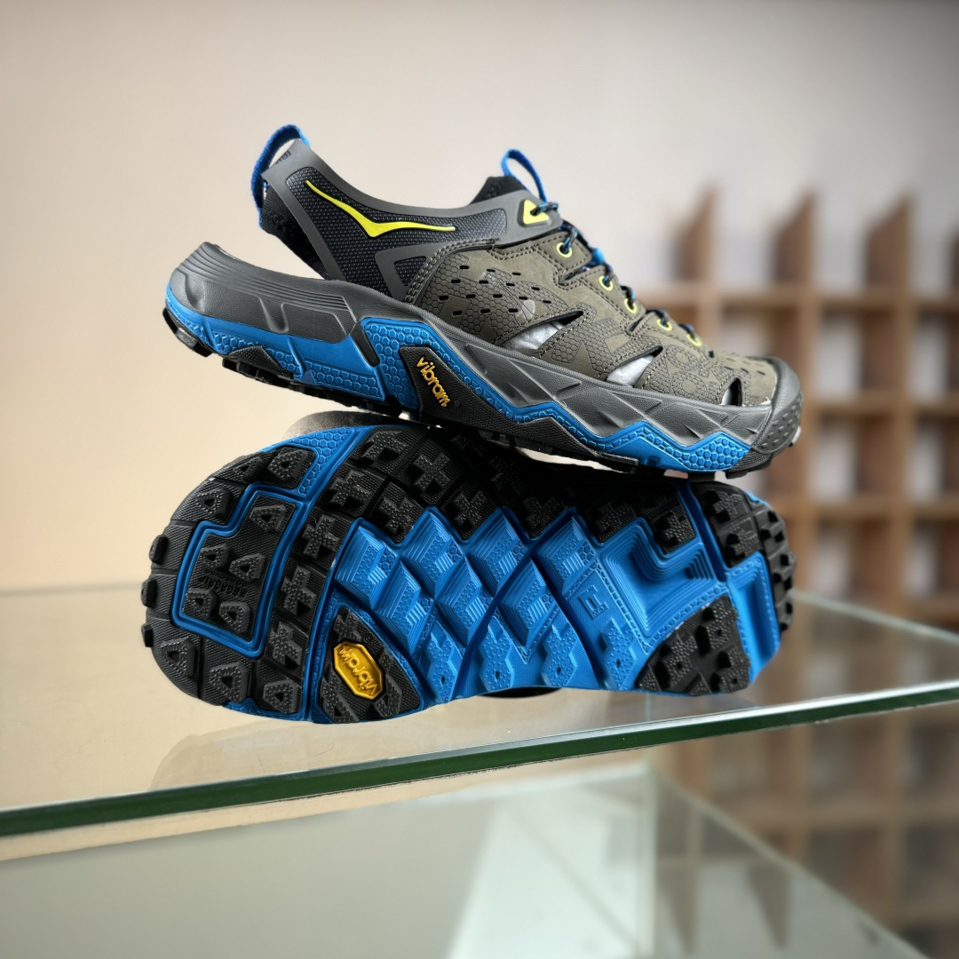 HOKA ONE ONE VIBRAM TOR TRAFA 舒适 防滑透气 户外机能山地溯溪鞋 1016311/MBBO