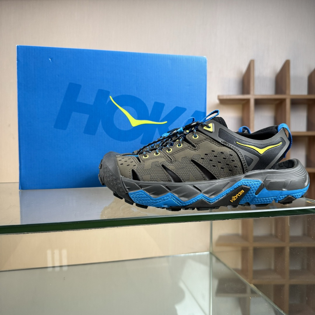 HOKA ONE ONE VIBRAM TOR TRAFA 舒适 防滑透气 户外机能山地溯溪鞋 1016311/MBBO