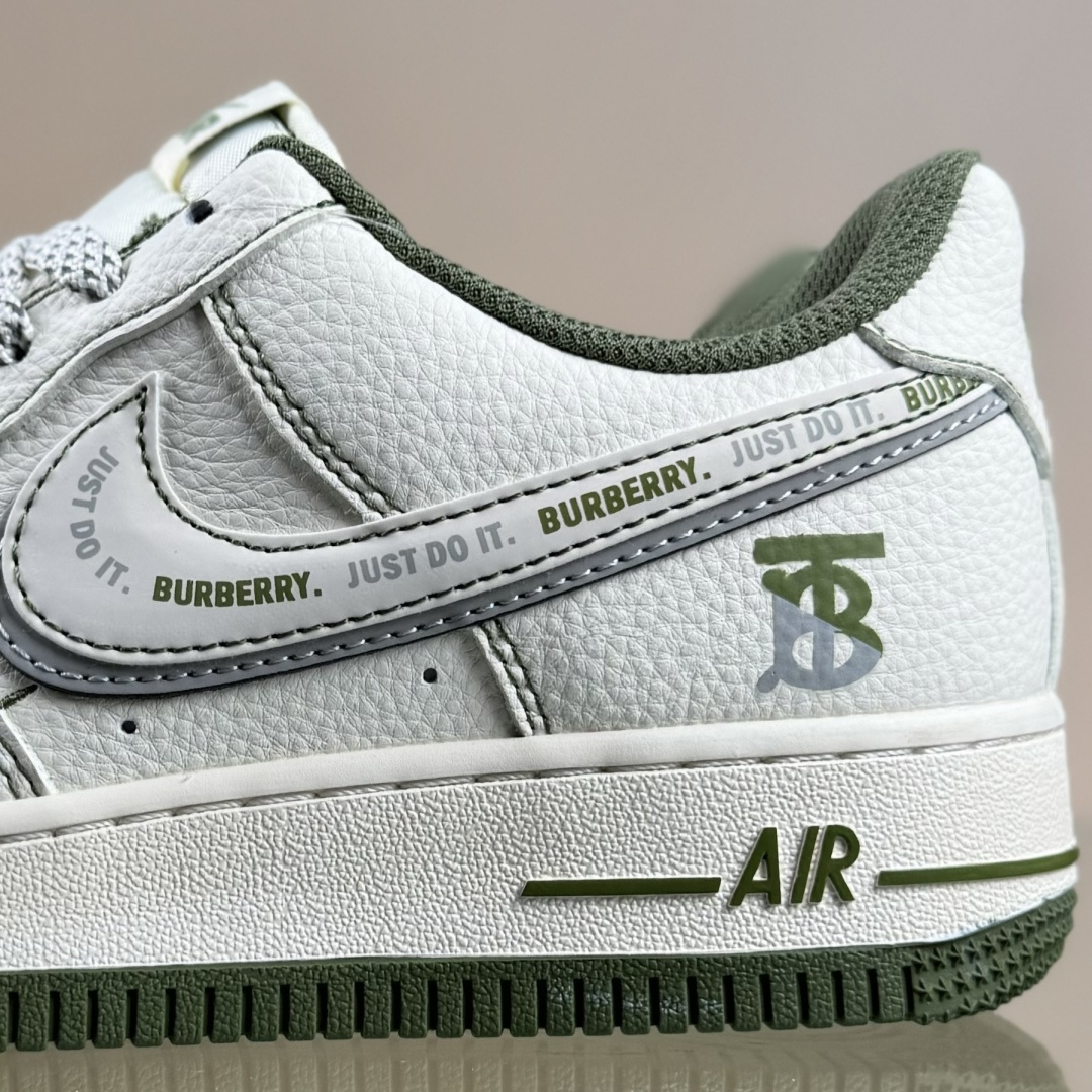 Nike Air Force 1'07 Low 巴宝莉联名 米军绿电绣 空军一号低帮休闲板鞋 JP8028-003