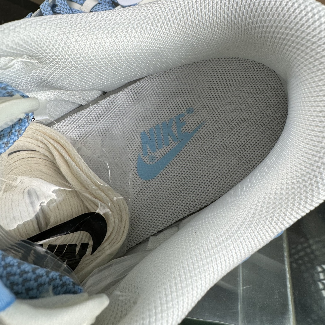 Nike SB Dunk Low LV联名 米白冰蓝印花 周年高端定制 低帮休闲板鞋 JP1628-015