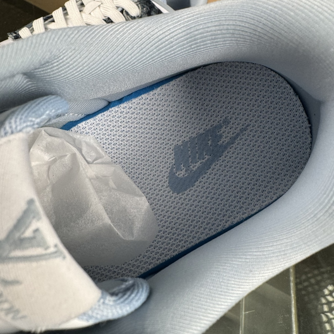 Nike SB Dunk Low LV联名 扎染牛仔 周年高端定制 低帮休闲板鞋 SC0601-475