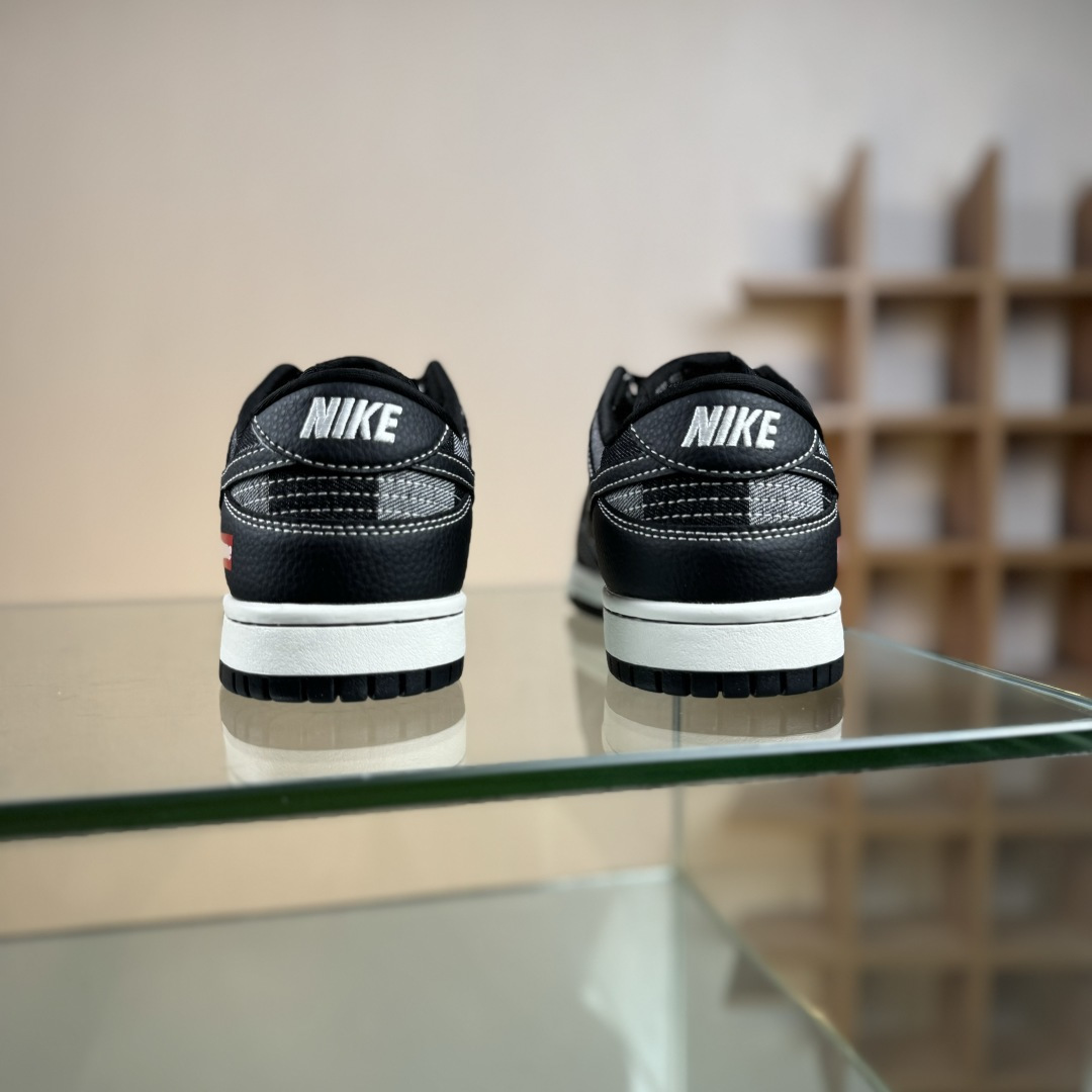 Nike SB Dunk Low Sup联名 黑灰格调 高端定制 低帮休闲板鞋 SC0601-462