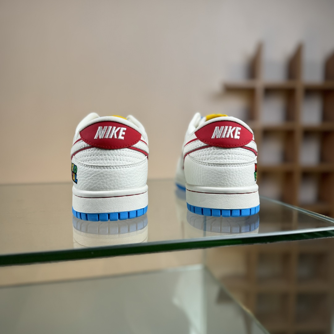 Nike SB Dunk Low 马里奥 三方联名 高端定制 低帮休闲板鞋 SC0601-472