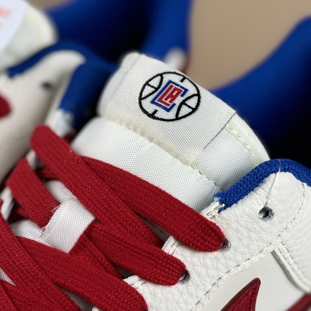 Nike Air Force 1'07 Low NBA联名 快船米蓝红 空军一号低帮休闲板鞋 QW5606-274