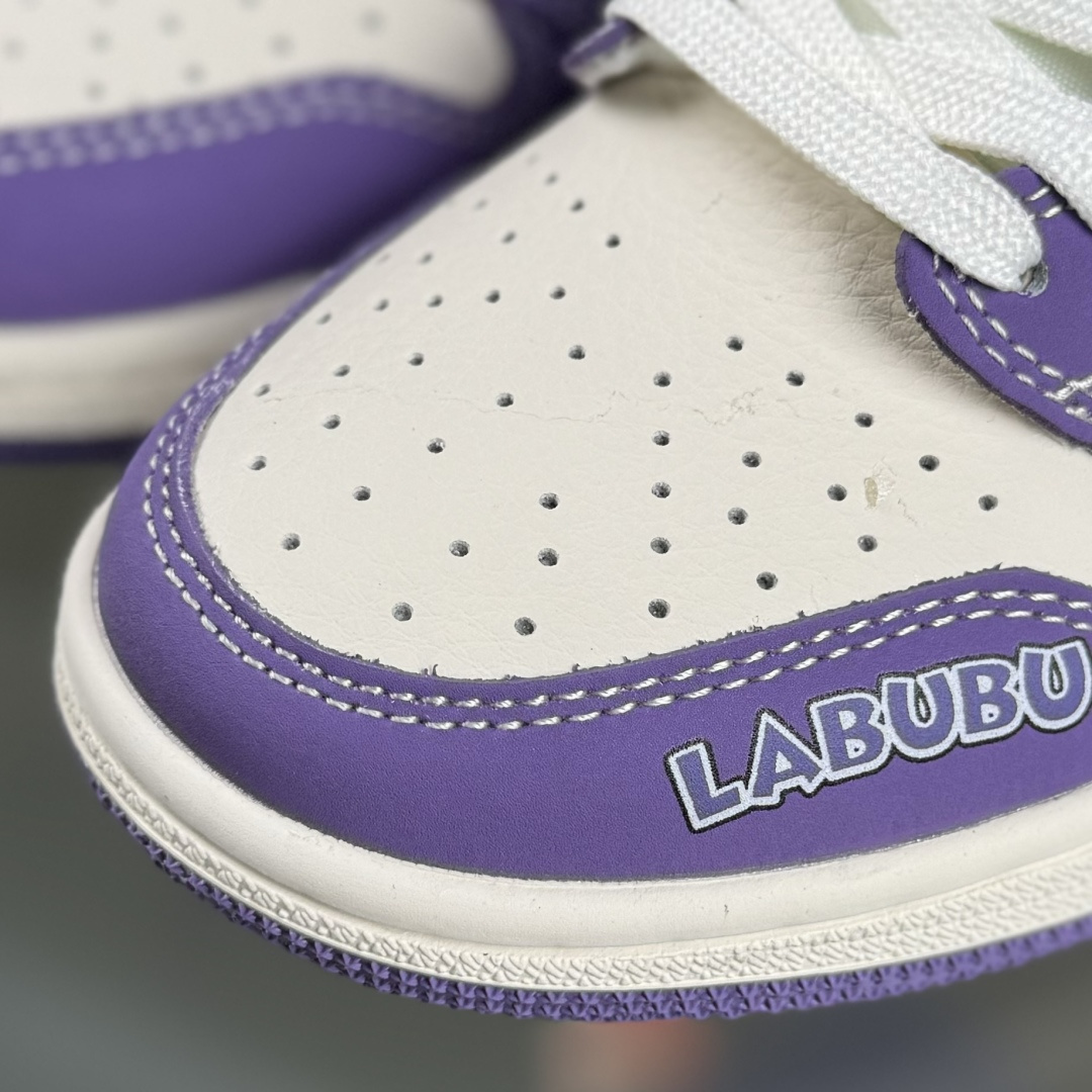Travis Scott x Nike Air Jordan 1 Low x LABUBU Air Jordan 1 Low 反转紫白倒钩 DD7866-113