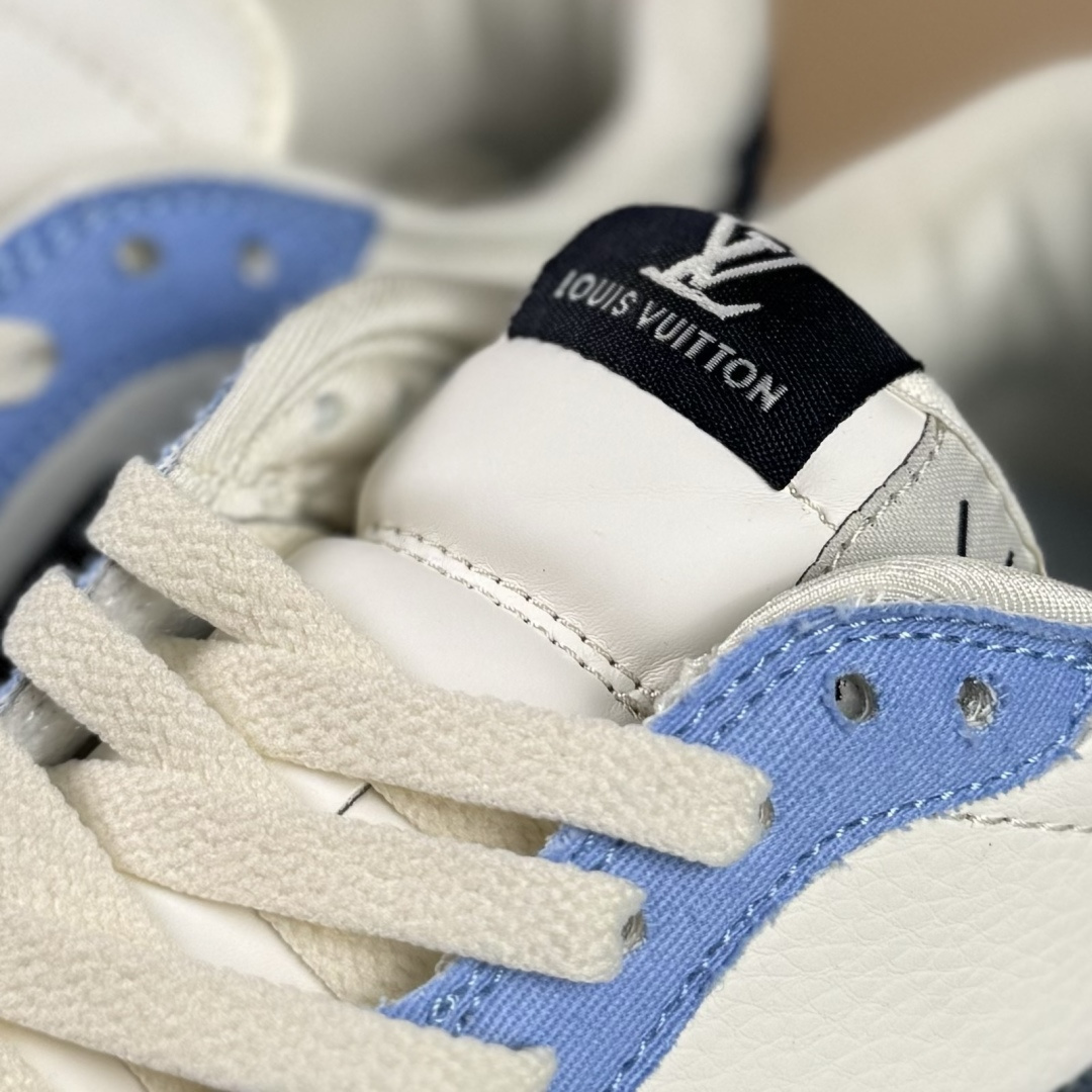 Travis Scott x Nike Air Jordan 1 Low x Louis Vuitton Air Jordan 1 Low 反转蓝白黑倒钩 JW1188-146