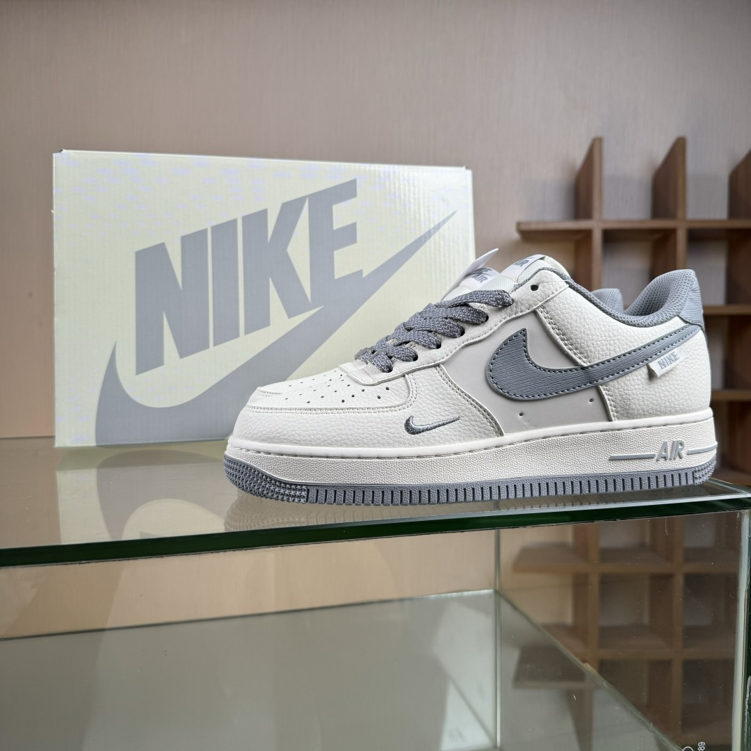 Nike Air Force 1'07 Low 耐克树纹经典灰 空军一号低帮休闲板鞋 SM6668-106