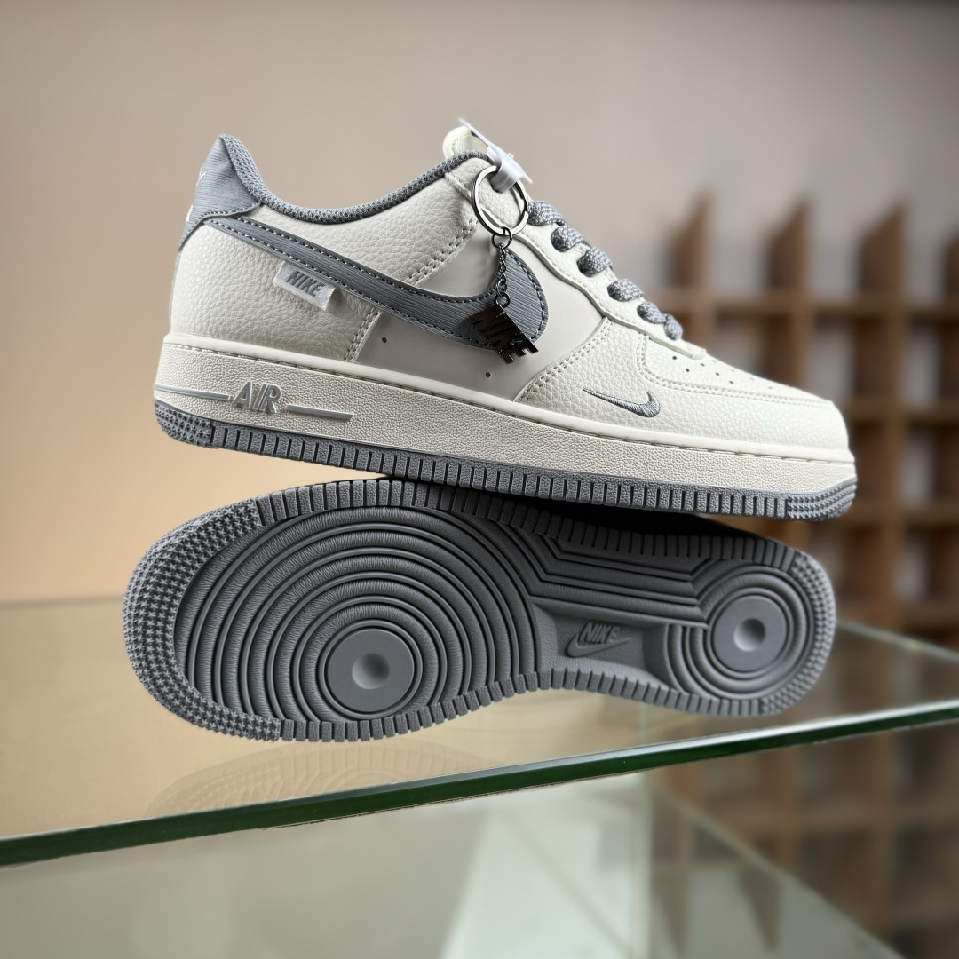 Nike Air Force 1'07 Low 耐克树纹经典灰 空军一号低帮休闲板鞋 SM6668-106
