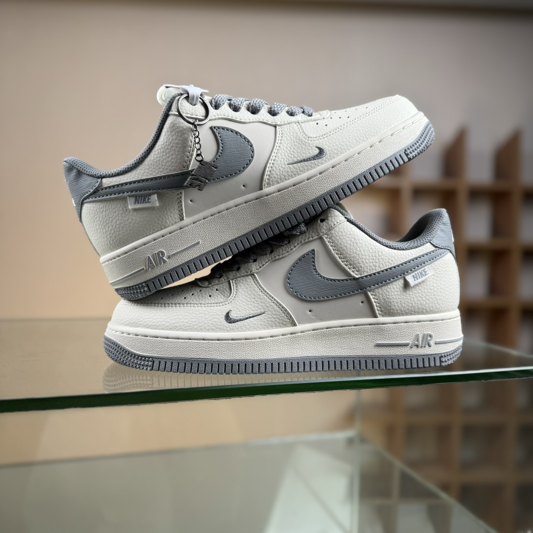 Nike Air Force 1'07 Low 耐克树纹经典灰 空军一号低帮休闲板鞋 SM6668-106