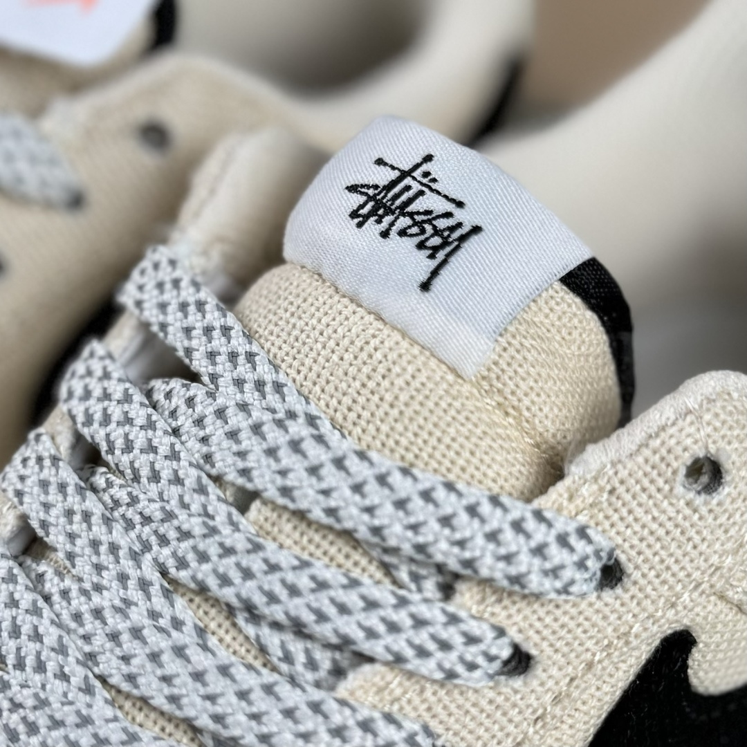 Nike Air Force 1'07 Low 斯图西联名 米黑帆布 空军一号低帮休闲板鞋 XX3168-155