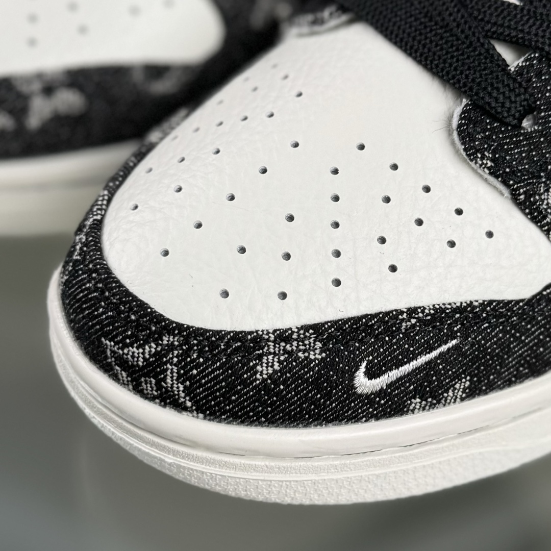 Nike SB Dunk Low LV联名 黑灰牛仔 高端定制 低帮休闲板鞋 SC0601-473