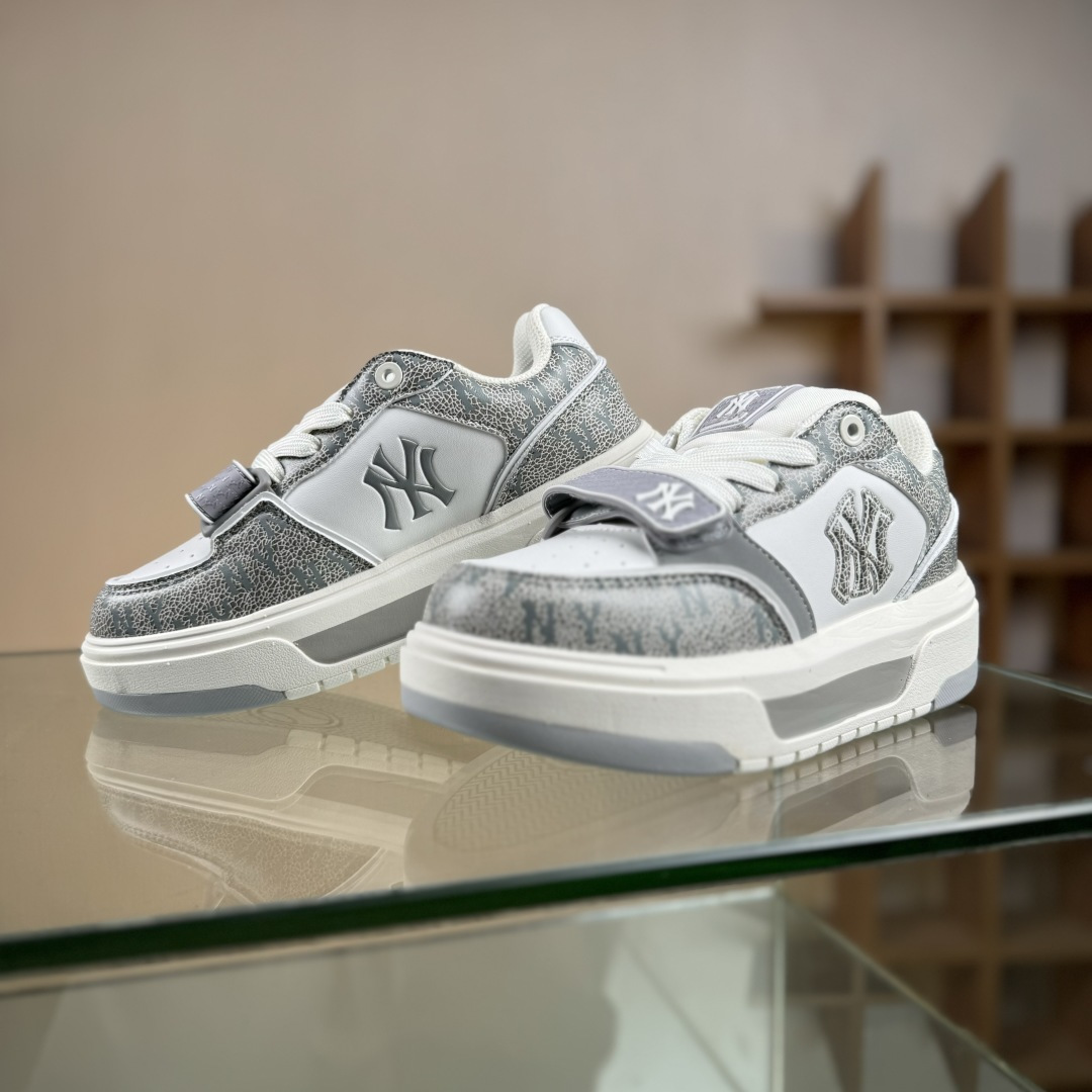 NY MLB Chunky Liner Pocket Monogram 纽约洋基队 增高厚底休闲跑鞋 3ASXP025N