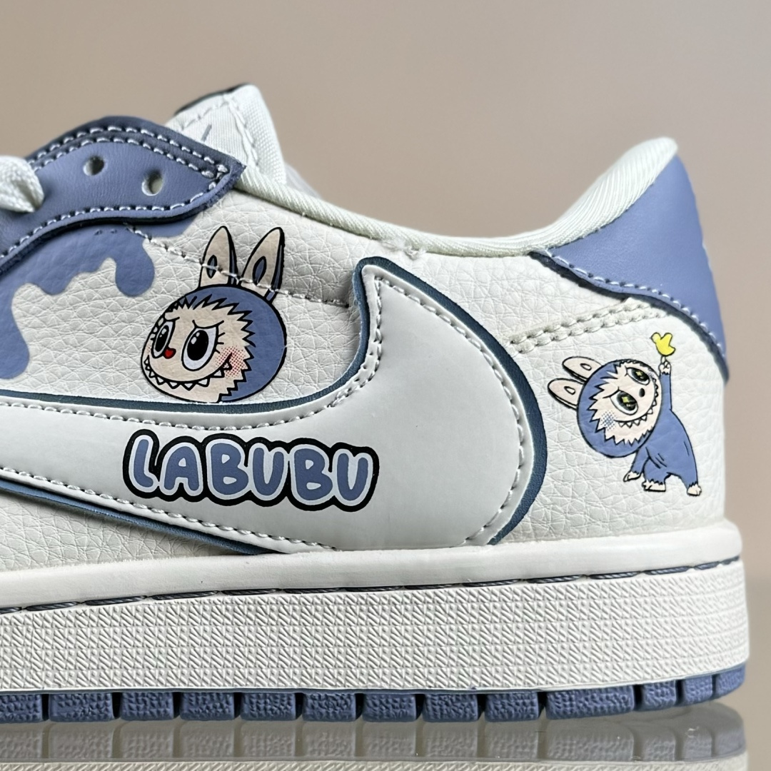 Nike Air Jordan 1 x Travis Scott AJ1倒勾 乔一倒钩 ‘DIY’定制 耐克 低帮文化篮球鞋 DZ5899-018