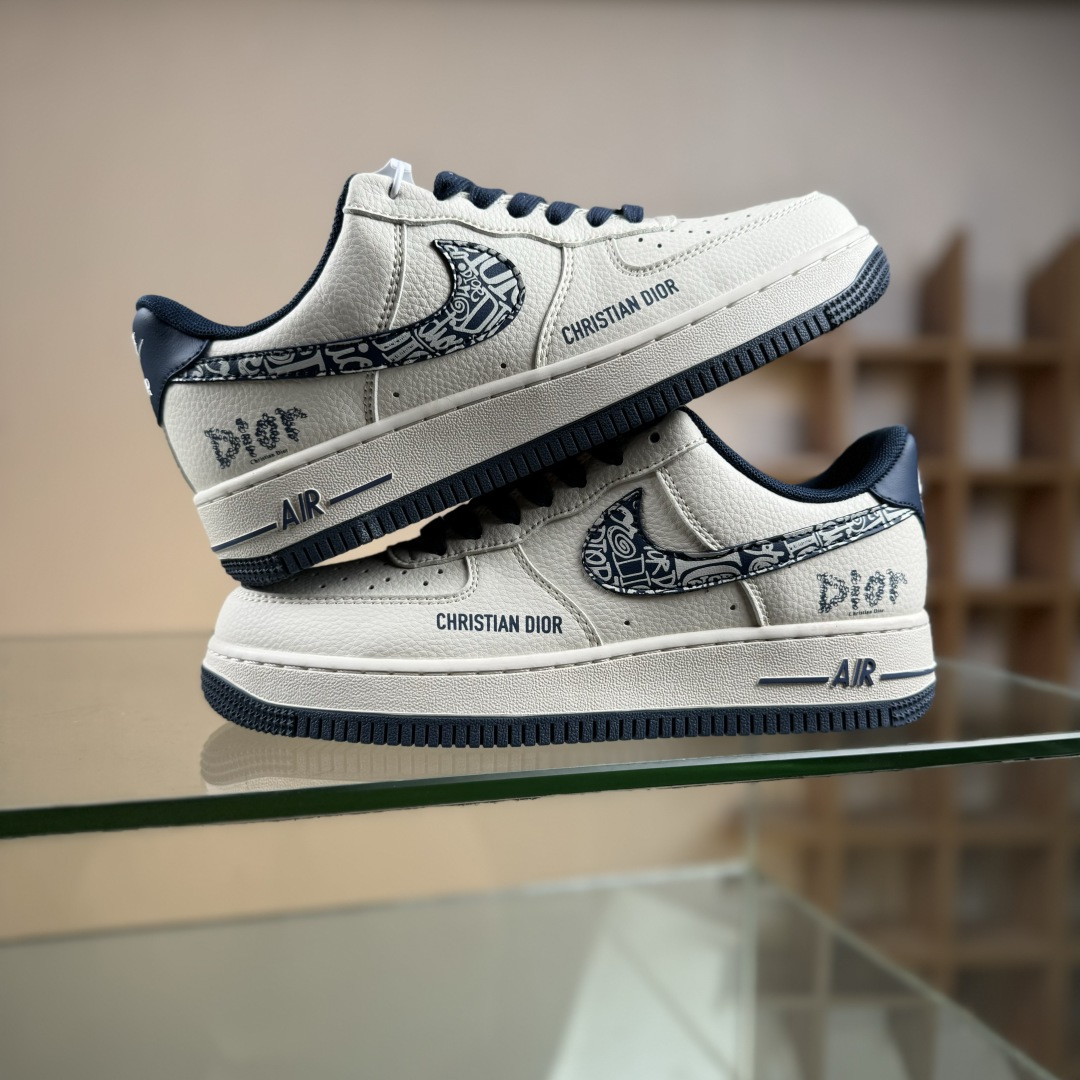 Nike Air Force 1'07 Low 迪奥联名 米兰雕花 空军一号低帮休闲板鞋 XD2588-608