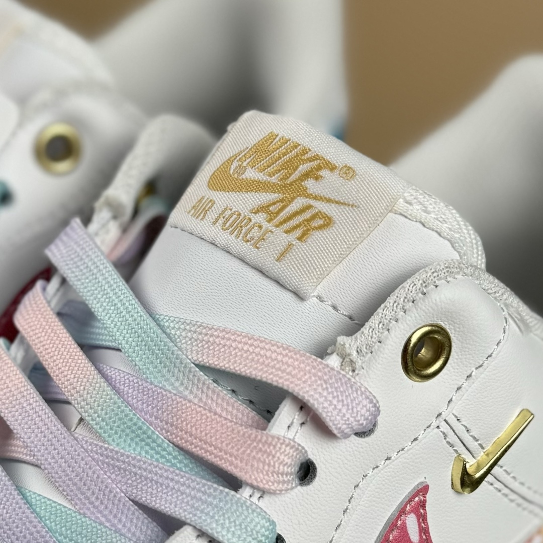 Nike Air Force 1'07 Low 四勾彩虹蛋糕 空军一号低帮休闲板鞋 ZH0316-115