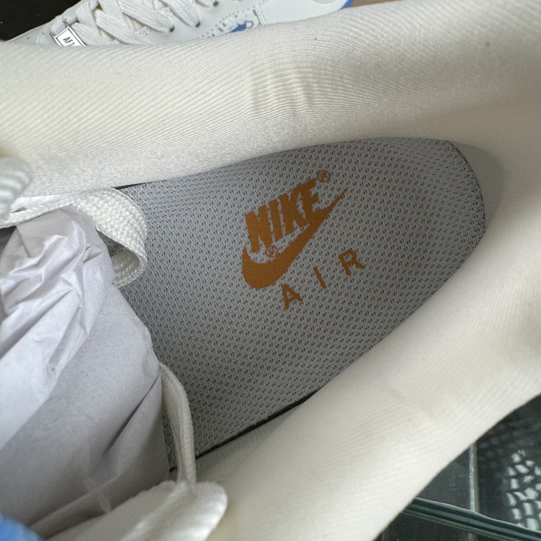 Nike Air Force 1'07 Low 巴黎世家联名 白蓝金 空军一号低帮休闲板鞋 YF9511-803