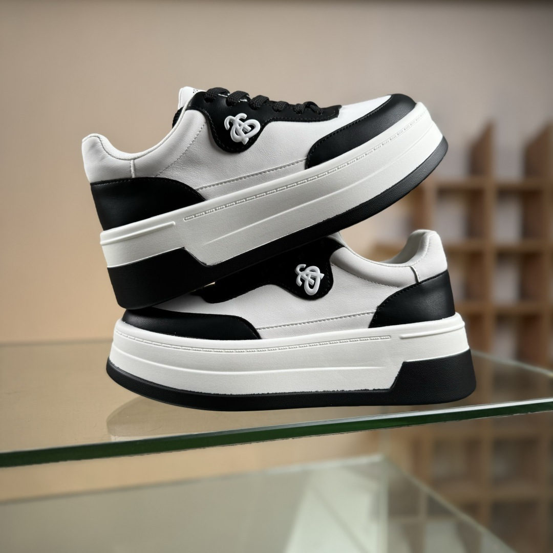 ANN ANDELMAN[爱心] ArcadeBlanc 厚底小白鞋