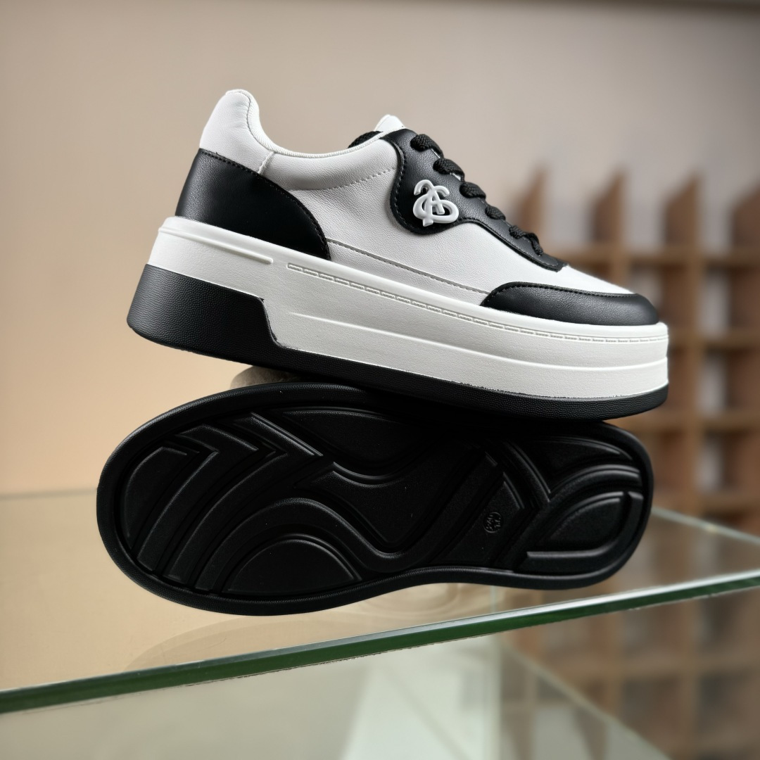 ANN ANDELMAN[爱心] ArcadeBlanc 厚底小白鞋