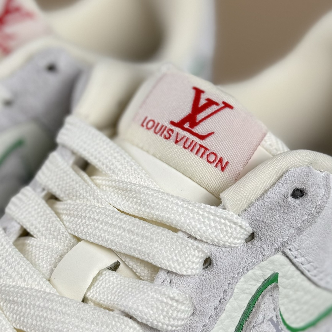 Nike Air Force 1'07 Low LV联名 白灰红 空军一号低帮休闲板鞋 YF9511-802