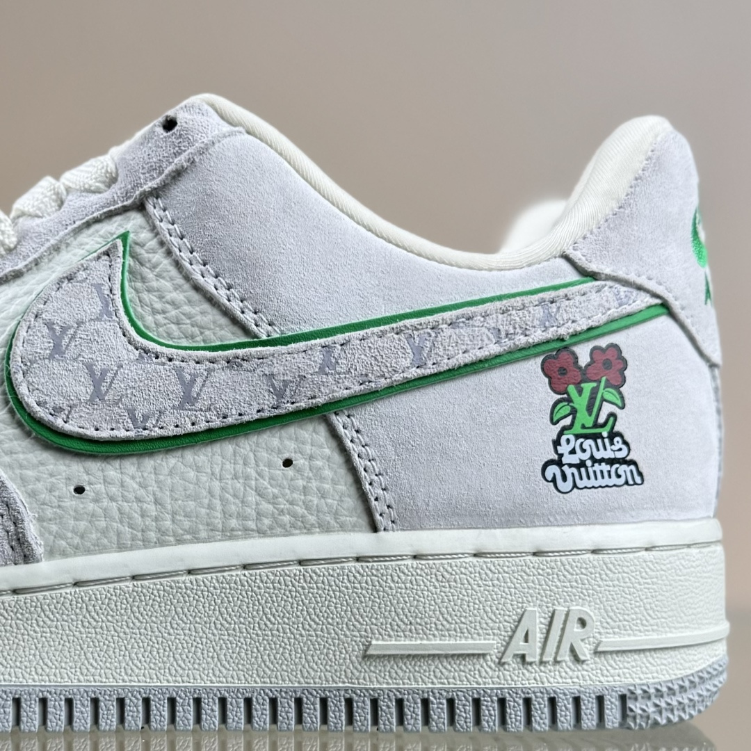 Nike Air Force 1'07 Low LV联名 白灰红 空军一号低帮休闲板鞋 YF9511-802