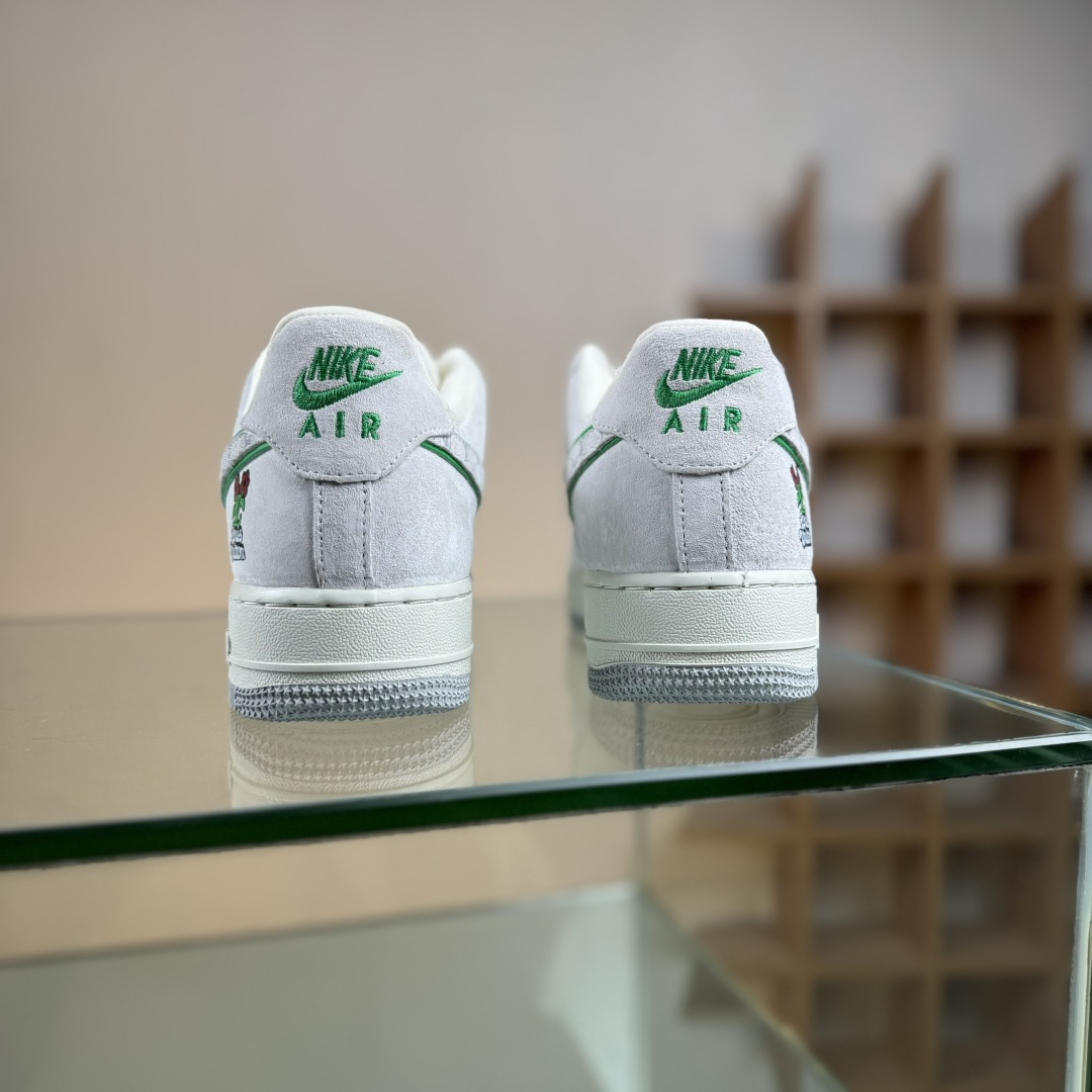 Nike Air Force 1'07 Low LV联名 白灰红 空军一号低帮休闲板鞋 YF9511-802