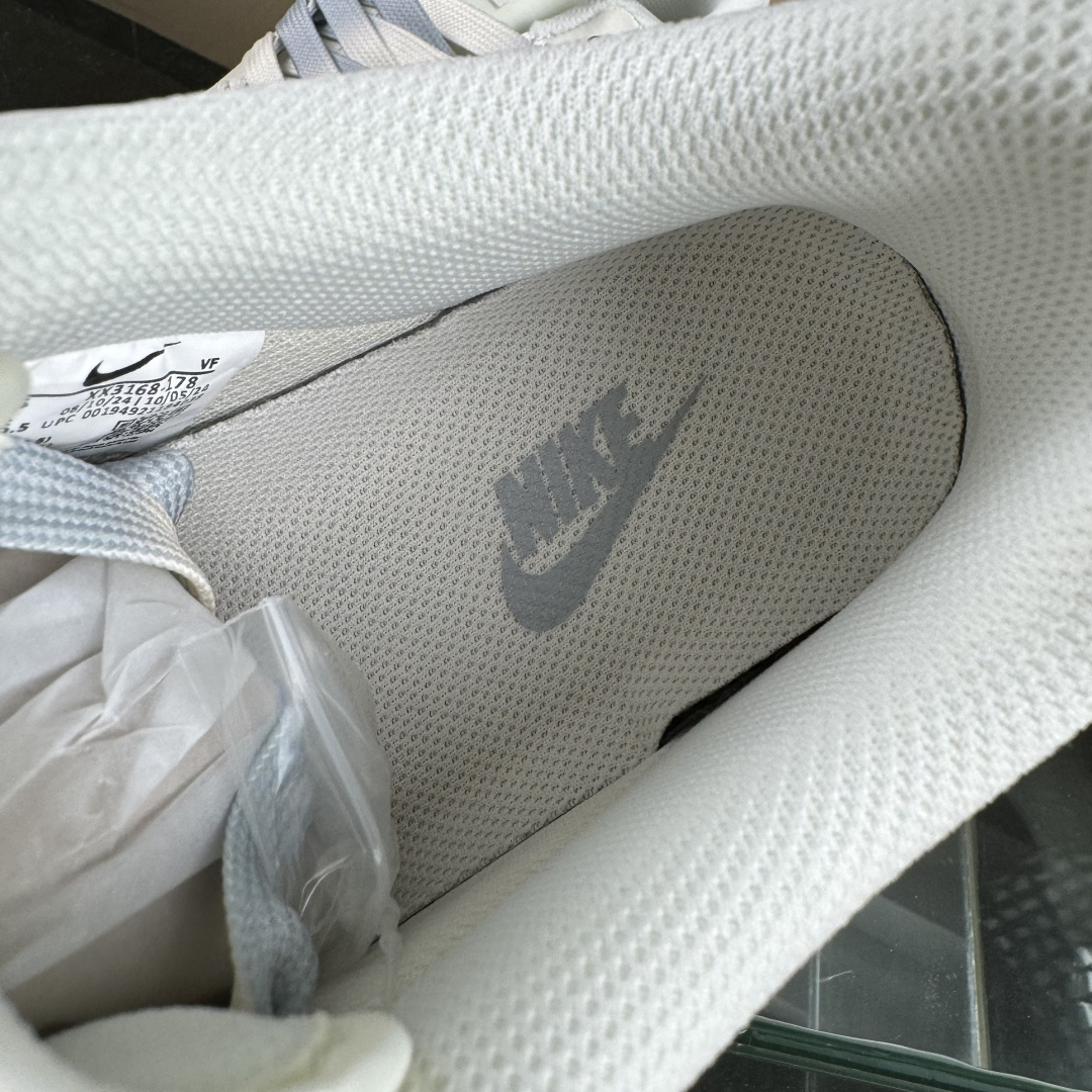 Nike Air Force 1'07 Low Supreme联名 米灰水晶底 空军一号低帮休闲板鞋 XX3168-178