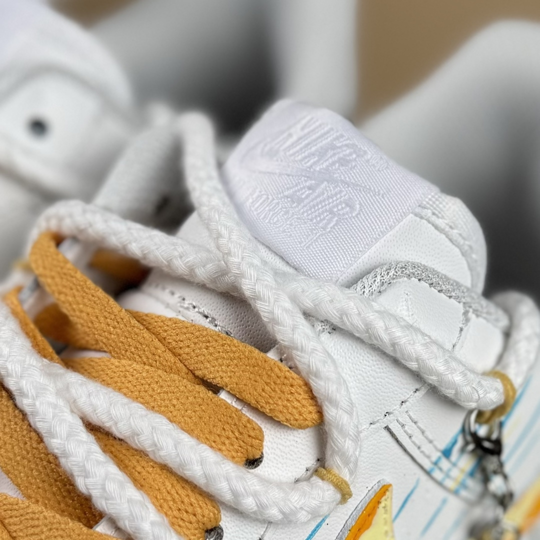 Nike Air Force 1'07 Low ”Leo” 手绘涂鸦十二星座系列 狮子座 空军一号低帮休闲板鞋 星座723-822