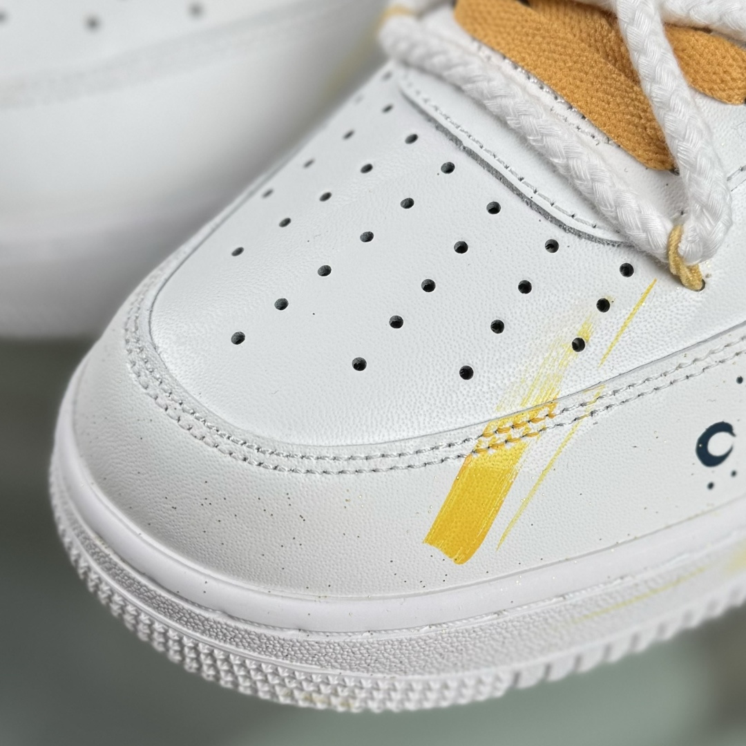 Nike Air Force 1'07 Low ”Leo” 手绘涂鸦十二星座系列 狮子座 空军一号低帮休闲板鞋 星座723-822