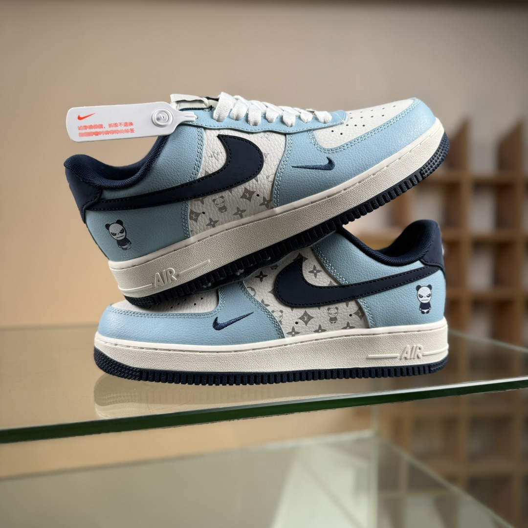 Nike Air Force 1 Low 07 x HIPANDA 蓝白小勾 AM1588-010