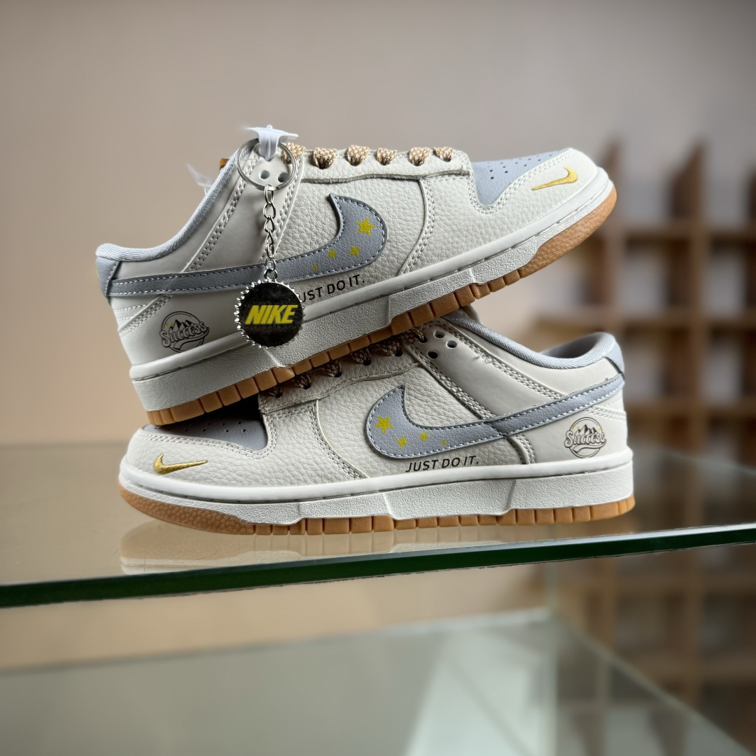 Nike SB Dunk Low x Ju Do It 白灰小勾满天星 LW1818-122