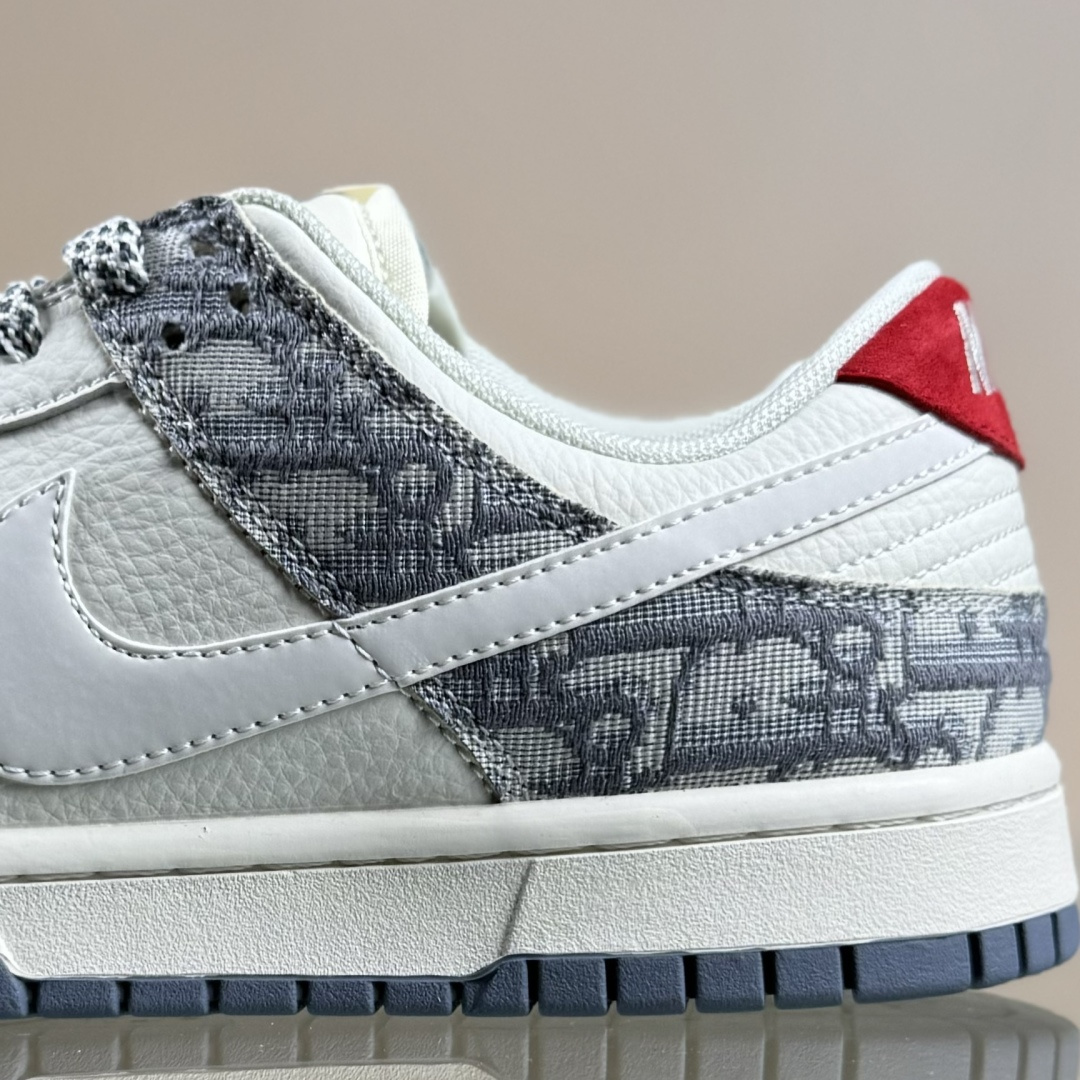 Nike SB Dunk Low x DIOR 黑白小勾满天星 CS1688-122