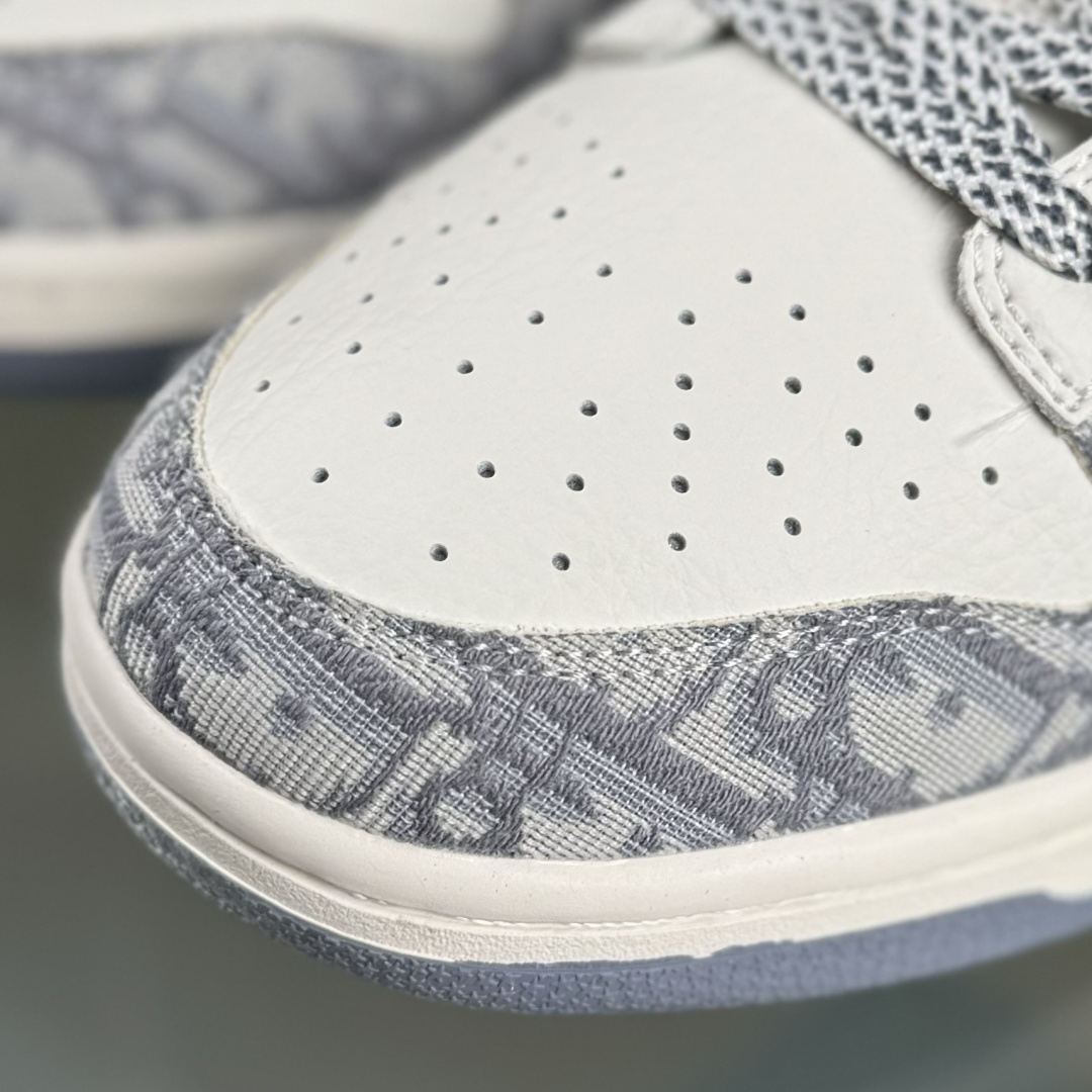 Nike SB Dunk Low x DIOR 黑白小勾满天星 CS1688-122