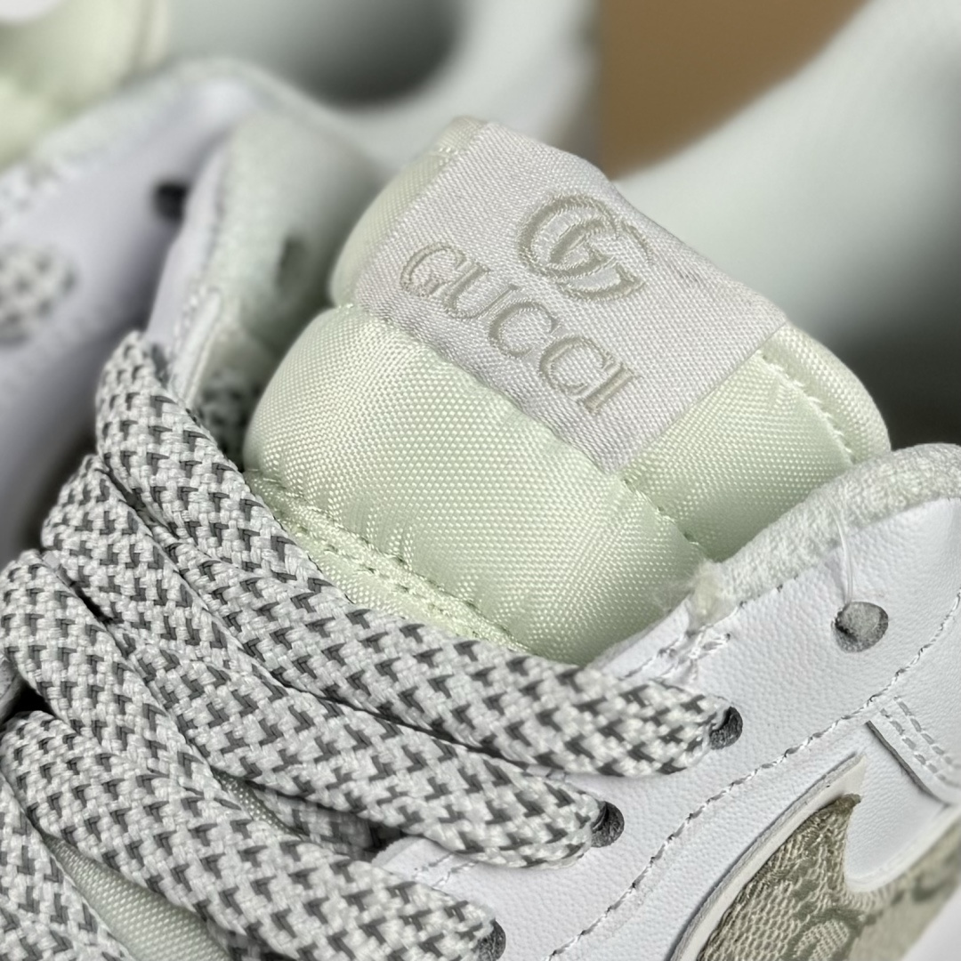 260 Nike Air Force 1'07 Low 古驰联名 米灰牛仔夜光 空军一号低帮休闲板鞋 XX3168-197