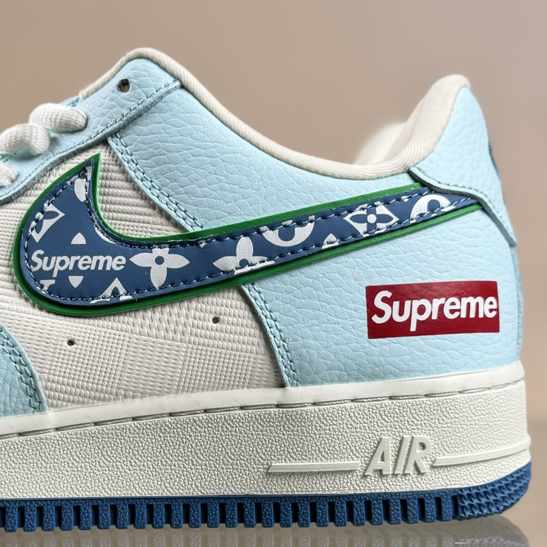 Nike Air Force 1'07 Low LV联名 白蓝 空军一号低帮休闲板鞋 YF9511-809